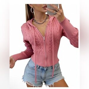 🆕Cable Knit Sweater Crop Sweater